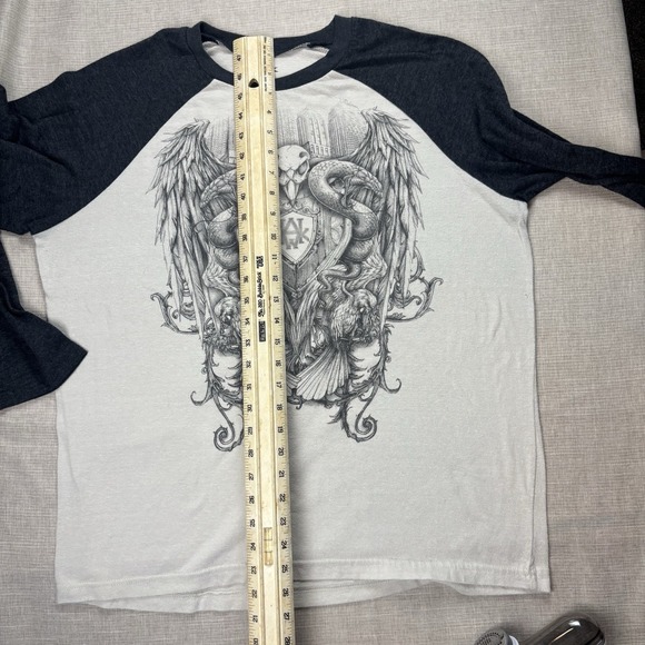 Tony Hawk Y2K XXL 3/4 Length Shirt Vintage Baseball Skateboarding T-Shirt - Picture 6 of 7